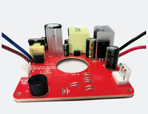 Conductor sinusoidal rojo Controller de la fan de AC220V DC 12V BLDC